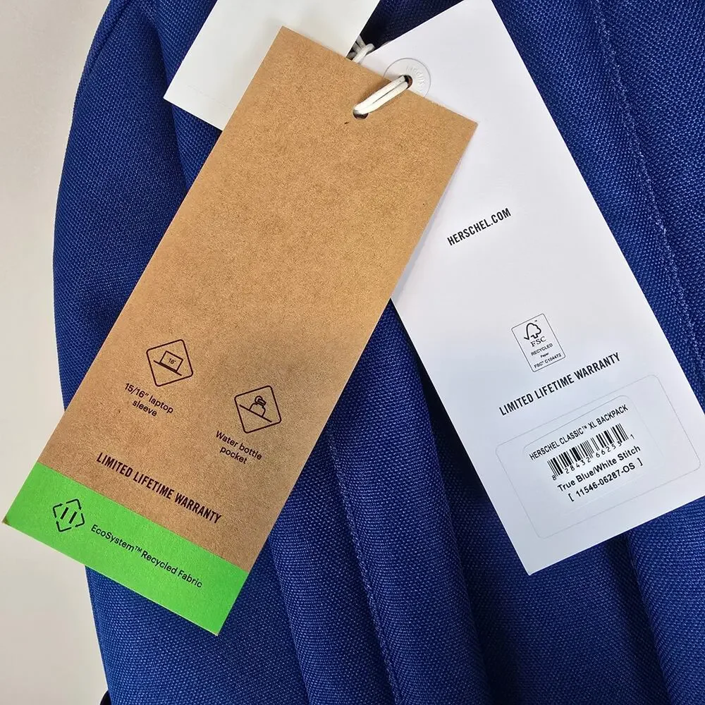 Herschel Classic Backpack XL 30L True Blue Fits 15-16